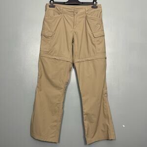 The North Face Paramount 2.0 Convertible Cargo Pants Shorts Tan Women’s Size 8